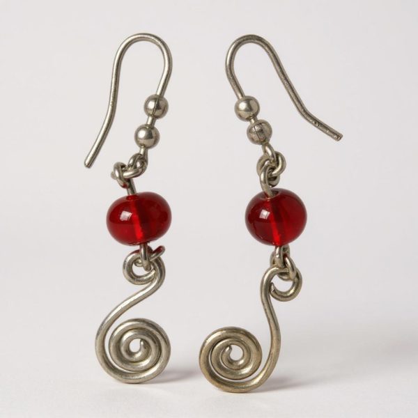 Red Glass Beads
