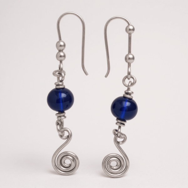 Blue Handcrafted Beads