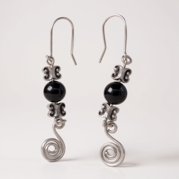 Black Onyx & Silver
