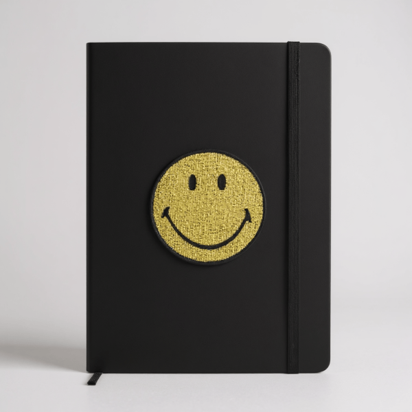 Limited Edition Smiley Notebook Ruled Hardcover - Large