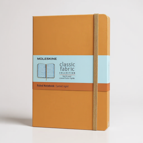 Large Ruled Notebook - Orange (pair)