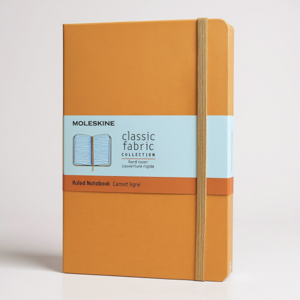 XL Ruled Notebook - Orange (pair)
